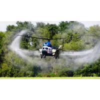 Вертолет и дельтаплан для внесения гербицидов